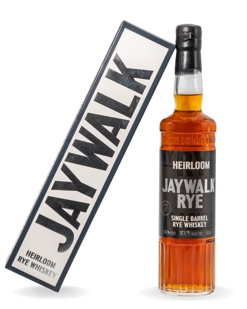 Jaywalk Heirloom Rye Whiskey – Cask Strength