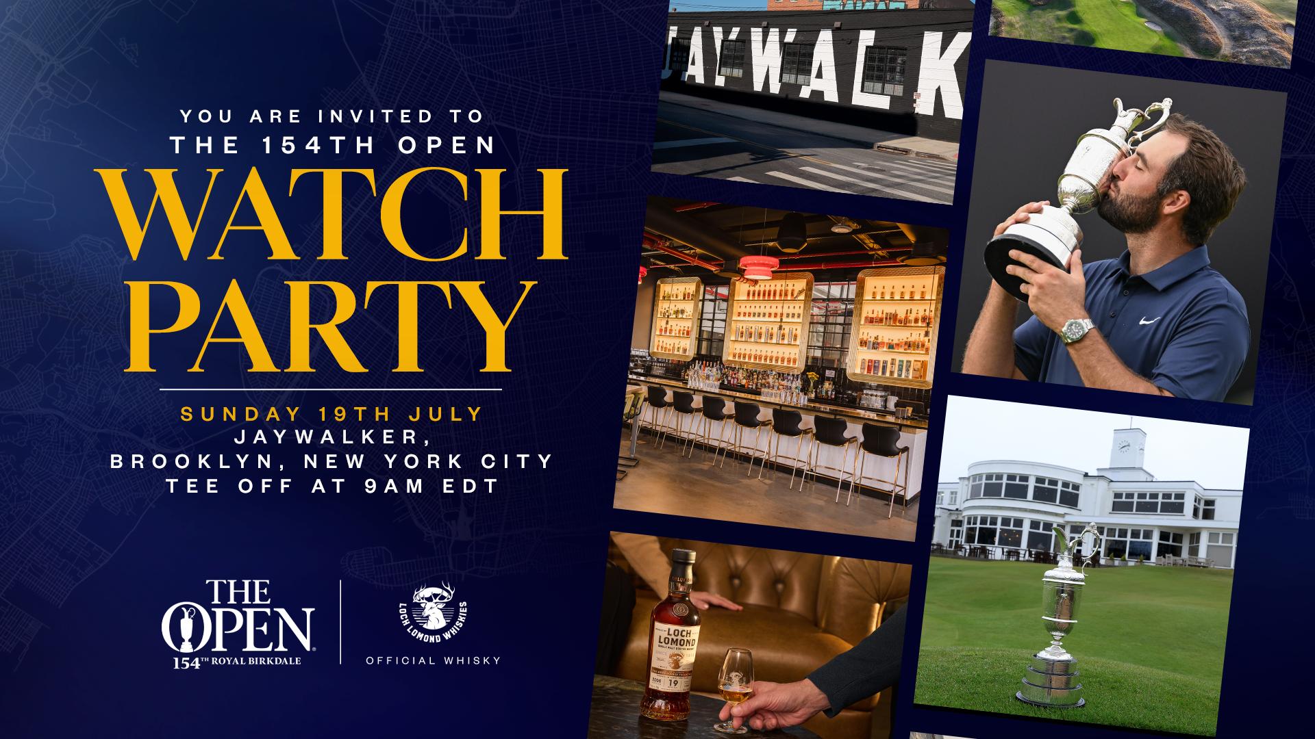The 154th British Open Watch Party